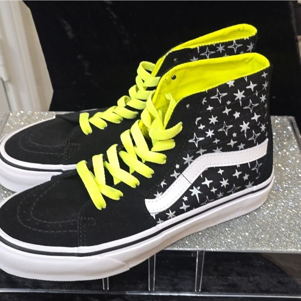 Vans SK8 Hi Black Star Sneakers - Picture 6 of 8